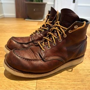 Men’s red wing heritage classic mov style  8138 , briar leather. Size 10.5 D